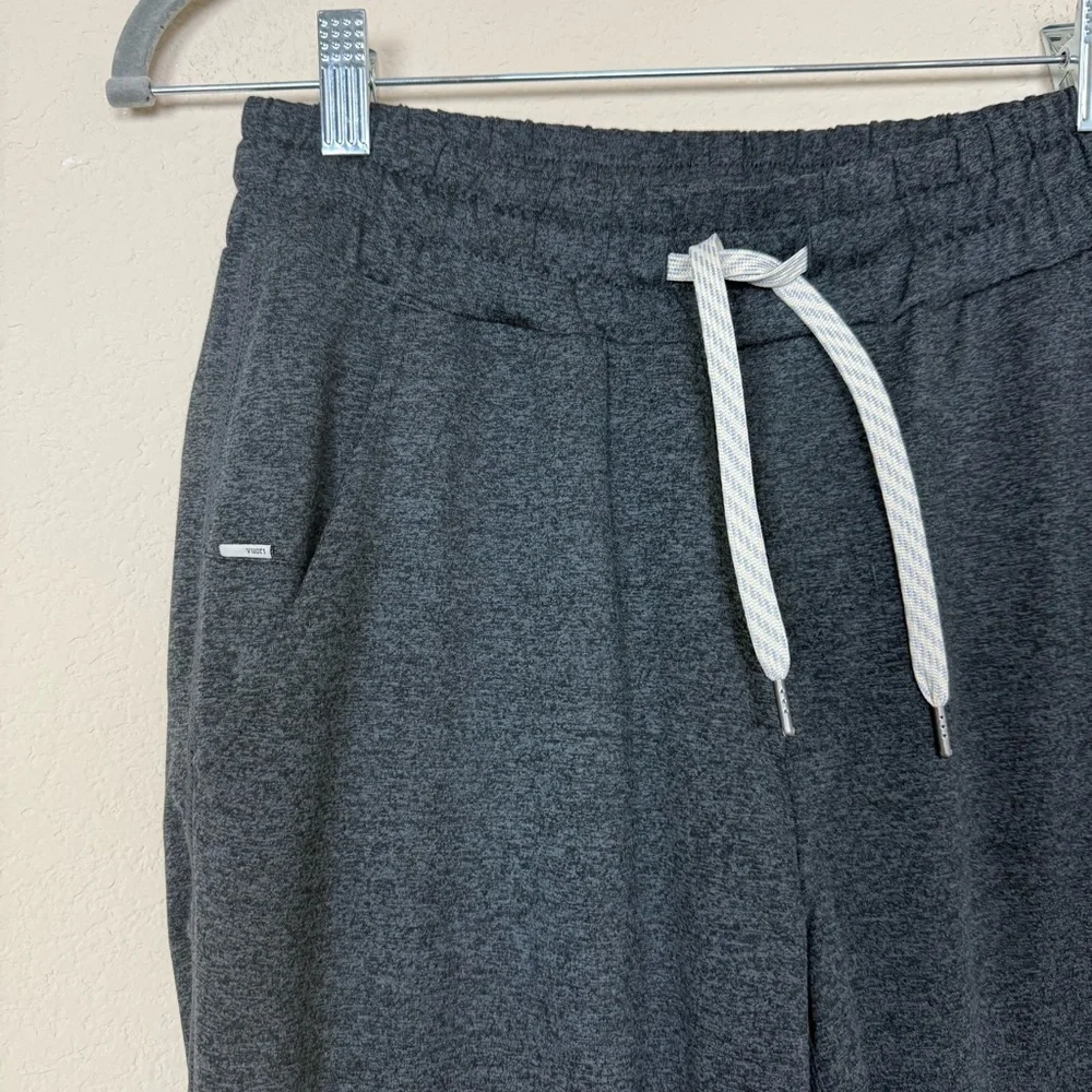Vuori Ponto Performance Charcoal Heather Gray Tapered Leg Pant‎ Size Small